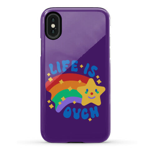 Life Is Ouch Shooting Star Phone Case
